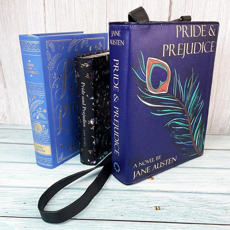 Jane Austen Cross Body Bag - Pride and Prejudice Book Design