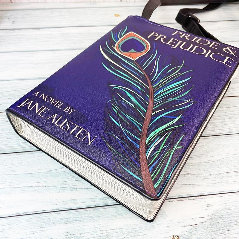 Jane Austen Cross Body Bag - Pride and Prejudice Book Design