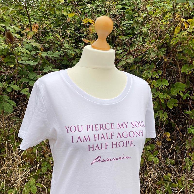 Jane Austen T-Shirt - Persuasion | Exclusive Collection