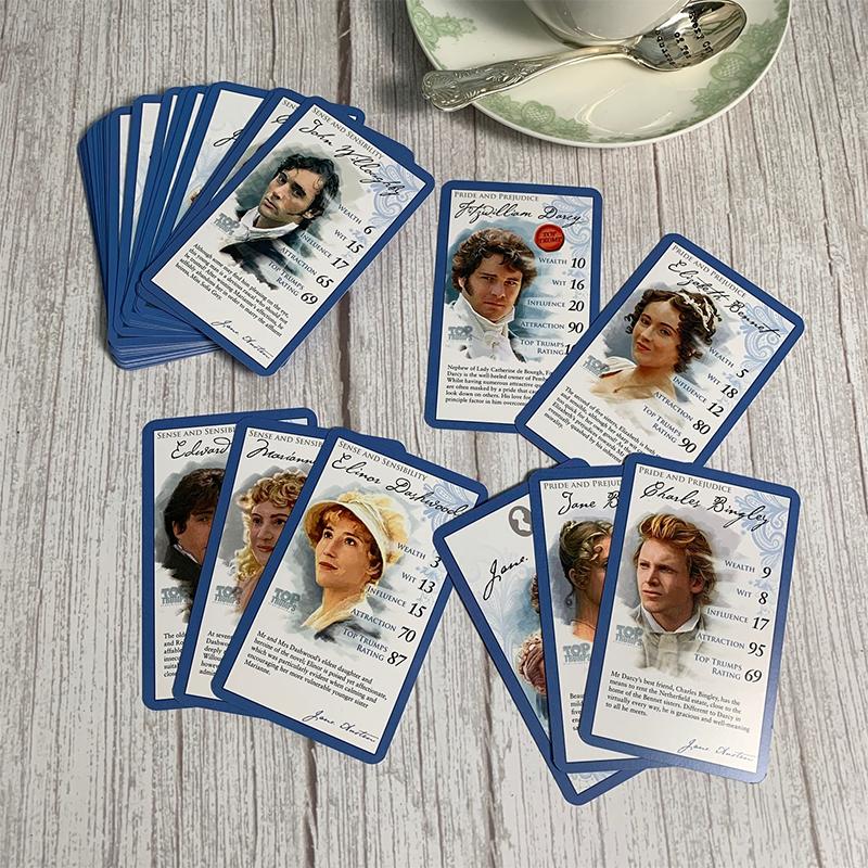 Official Jane Austen Top Trumps Card Game - JaneAusten.co.uk