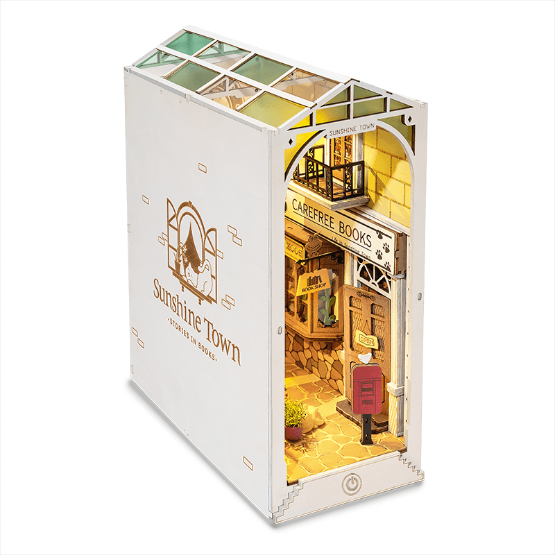 Book nook booknook lampe, maison miniature à construire DIY miniature Book nook booknook lampe, maison miniature à construire DIY miniature