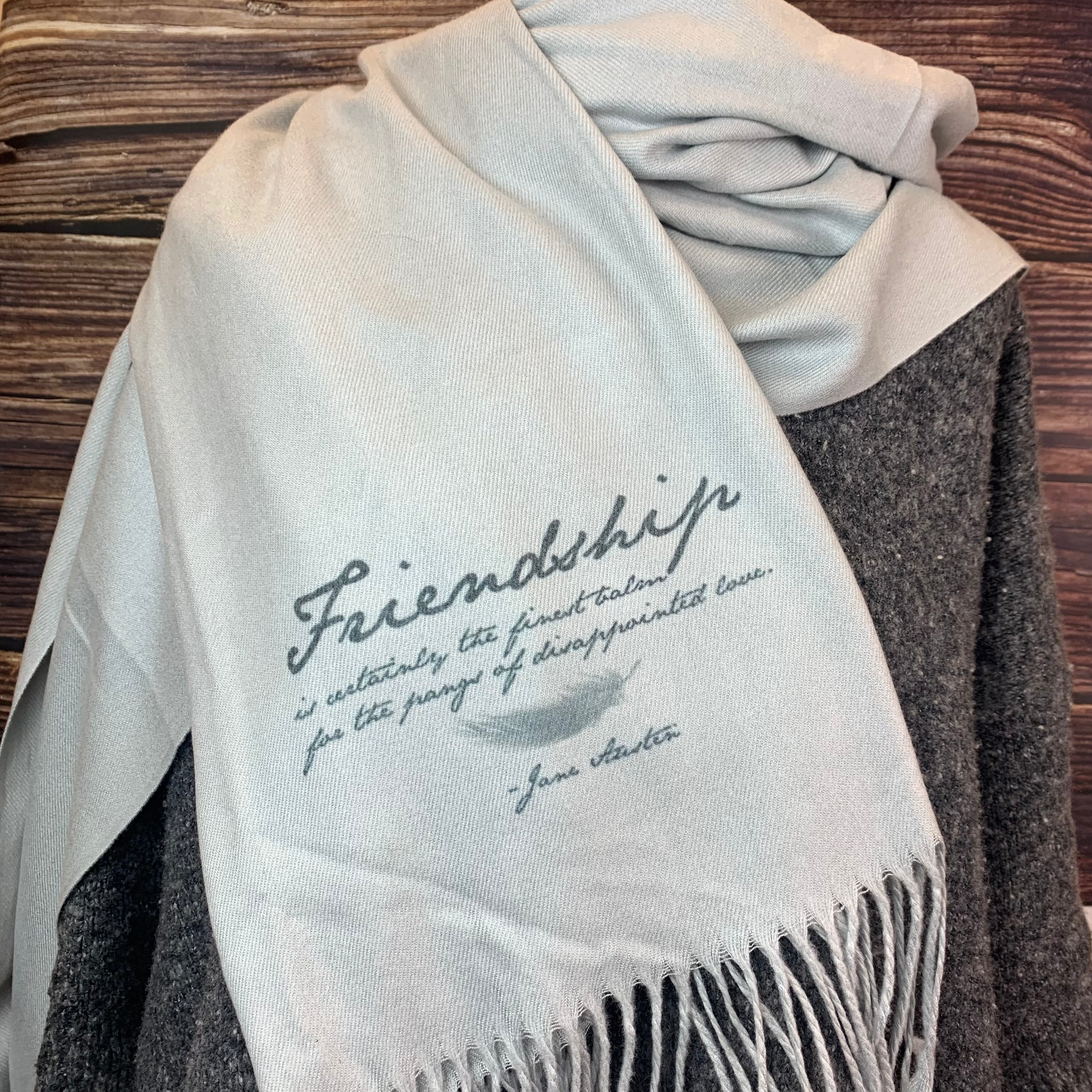 jane austen scarf friendship