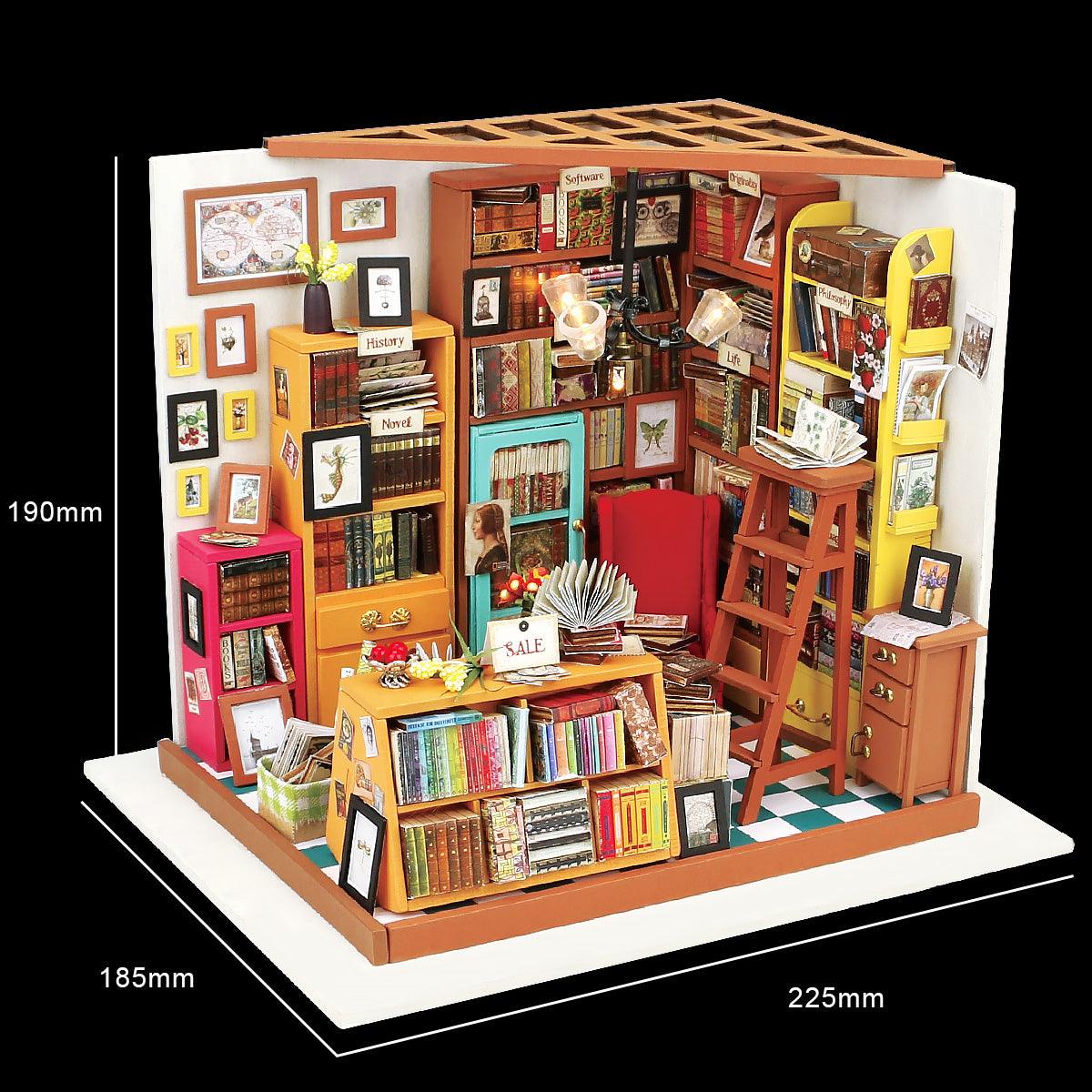 this image demonstrates the sizing of the model. 