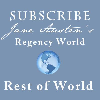 Subscription - Regency World Magazine - World - JaneAusten.co.uk